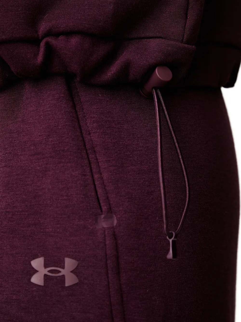 Under Armour Unstoppable Fleece hoodie met rits Paars