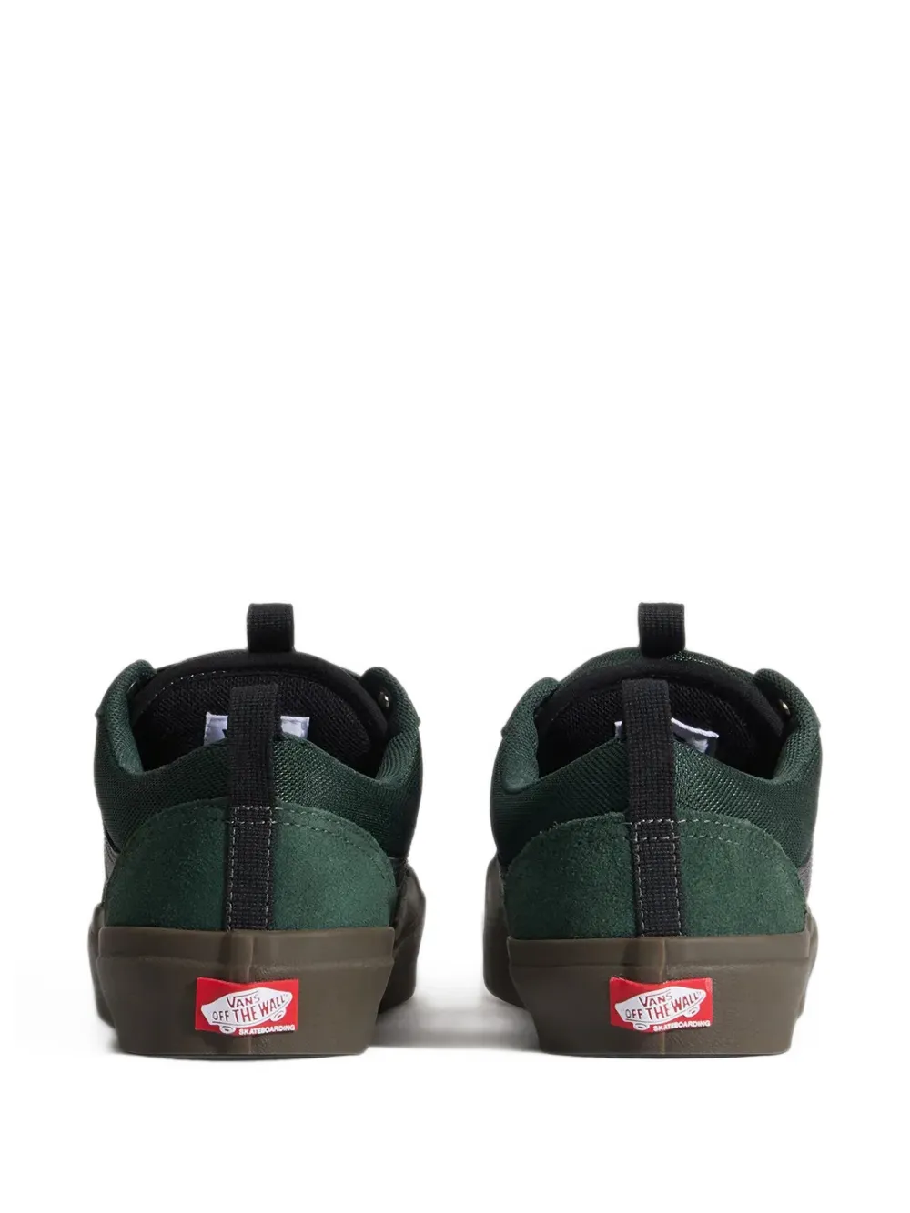 Vans Old Skool suede-panelled sneakers Groen