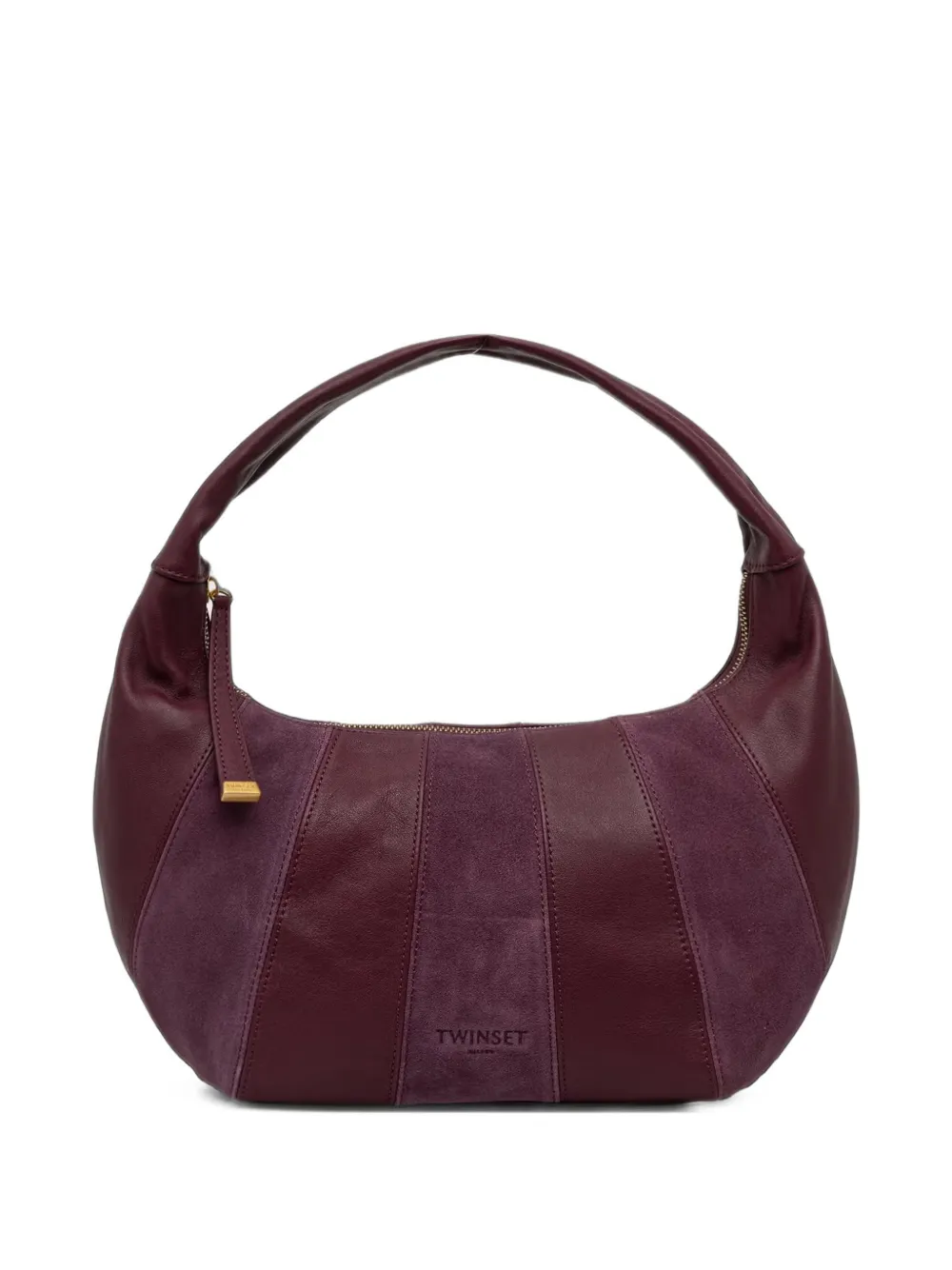 TWINSET suede and leather bag - Viola