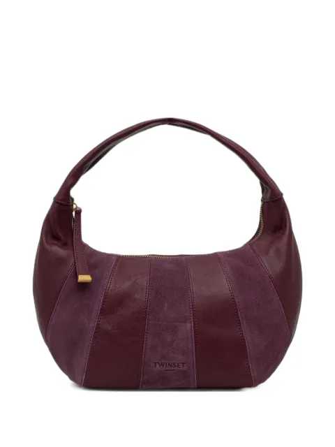 TWINSET suede and leather bag