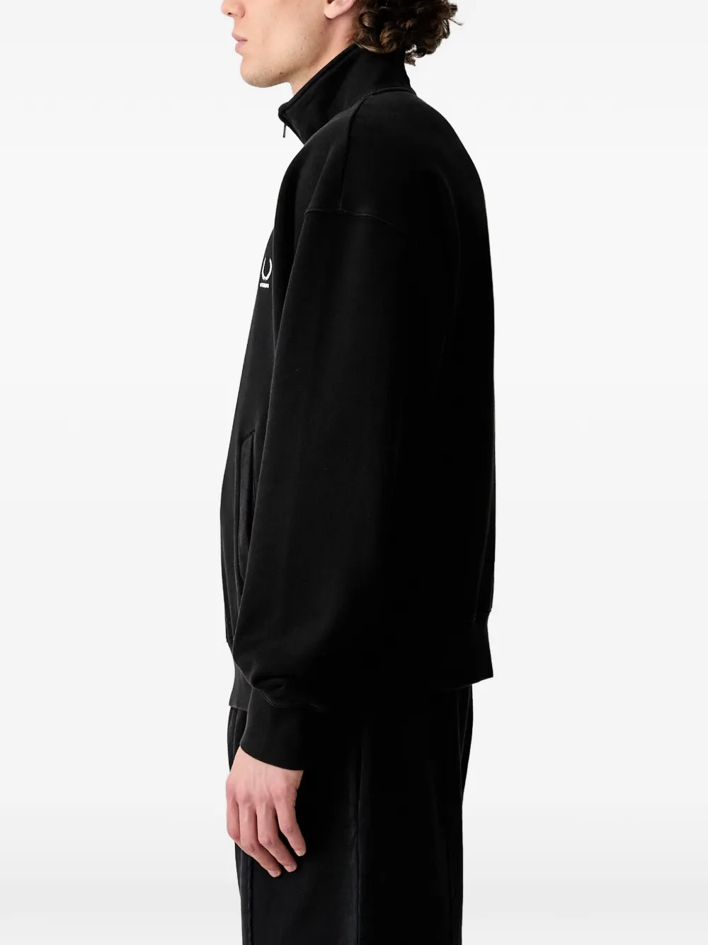 VETEMENTS Sweater met geborduurd logo Zwart