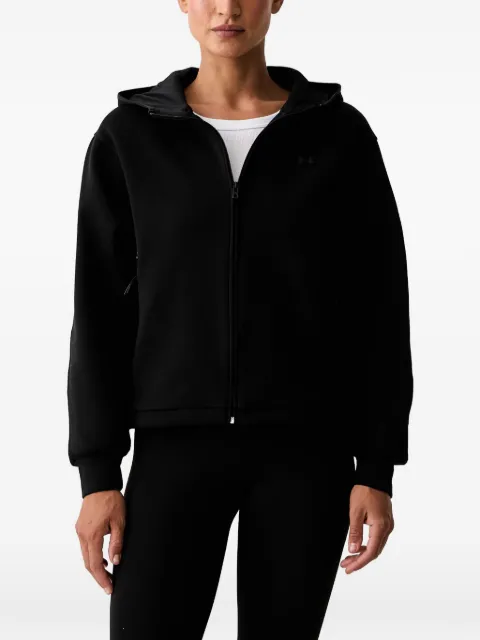 Under Armour UA Unstoppable logo-print zip-up hoodie