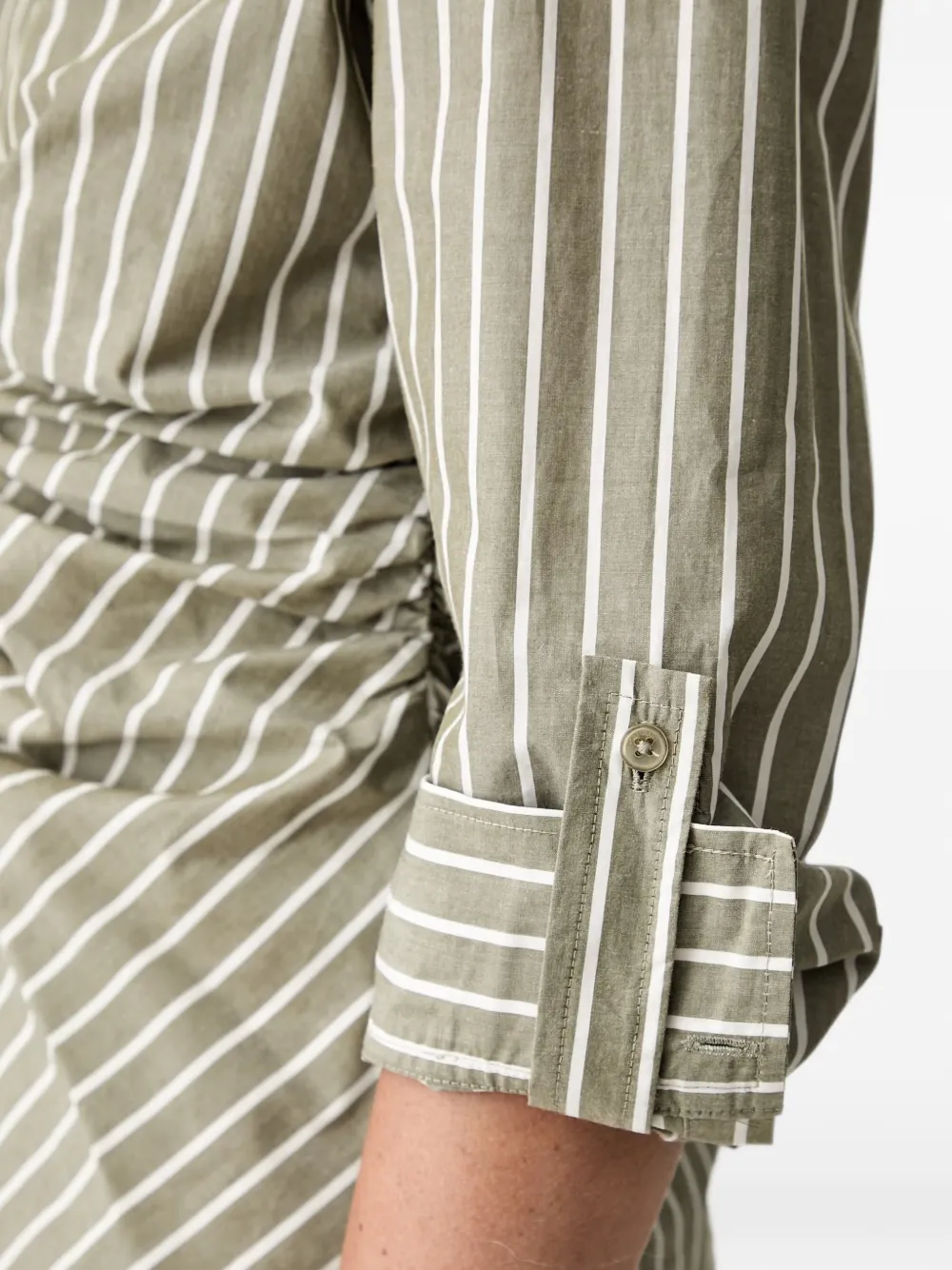 DKNY Gestreepte blouse Groen