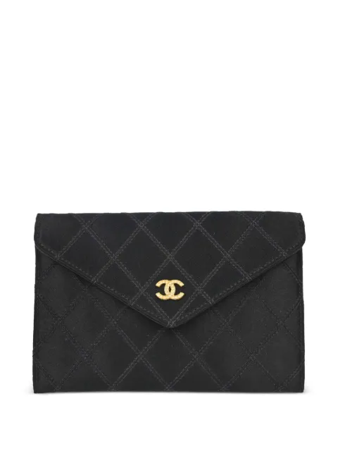 CHANEL Pre-Owned Portamonete CC bicolore 1991-1994