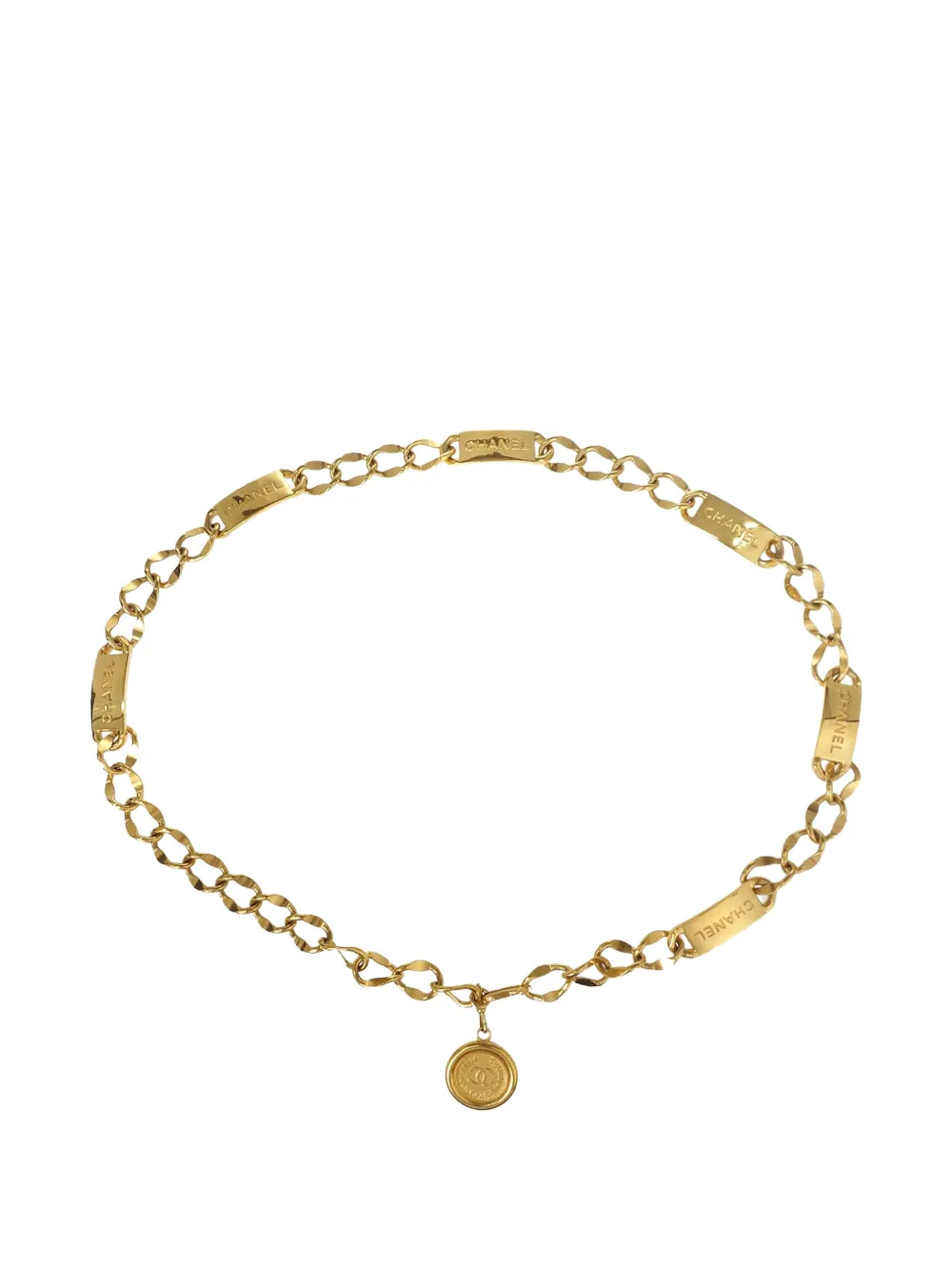 CHANEL Pre-Owned Cintura a catena Medallion 1990-2000 - Oro