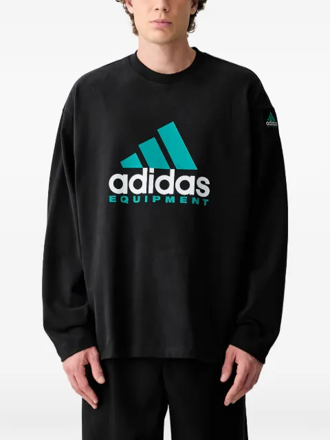 adidas Equipment logo-print T-shirt