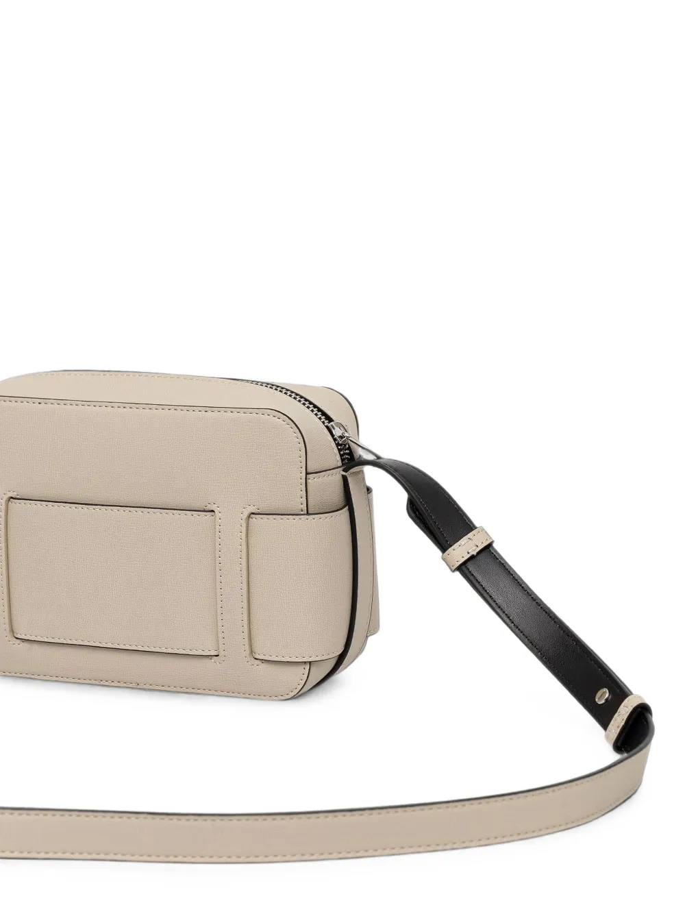 Armani Exchange Crossbodytas met logoplakkaat Beige