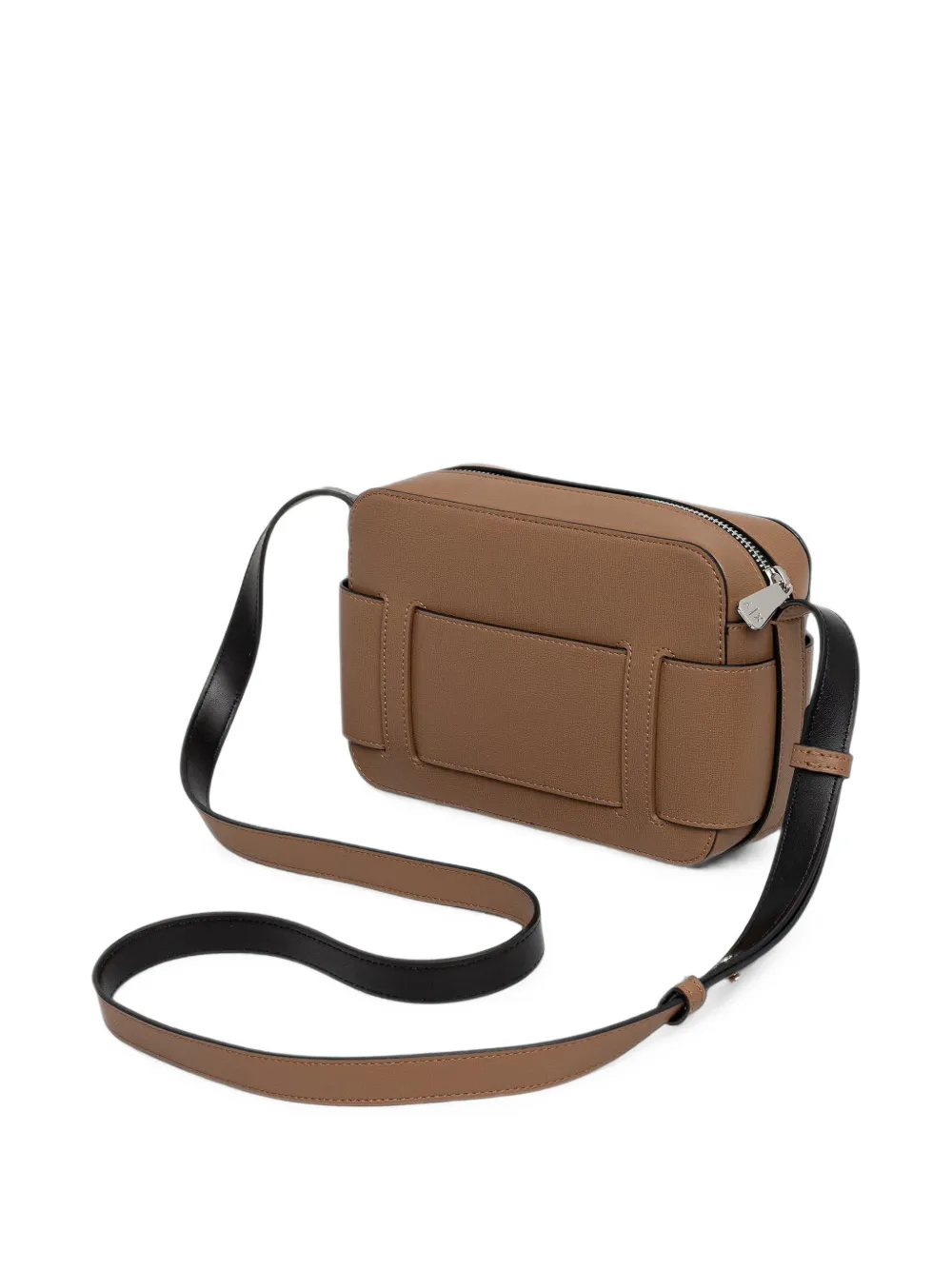 Armani Exchange Crossbodytas met logoplakkaat Bruin