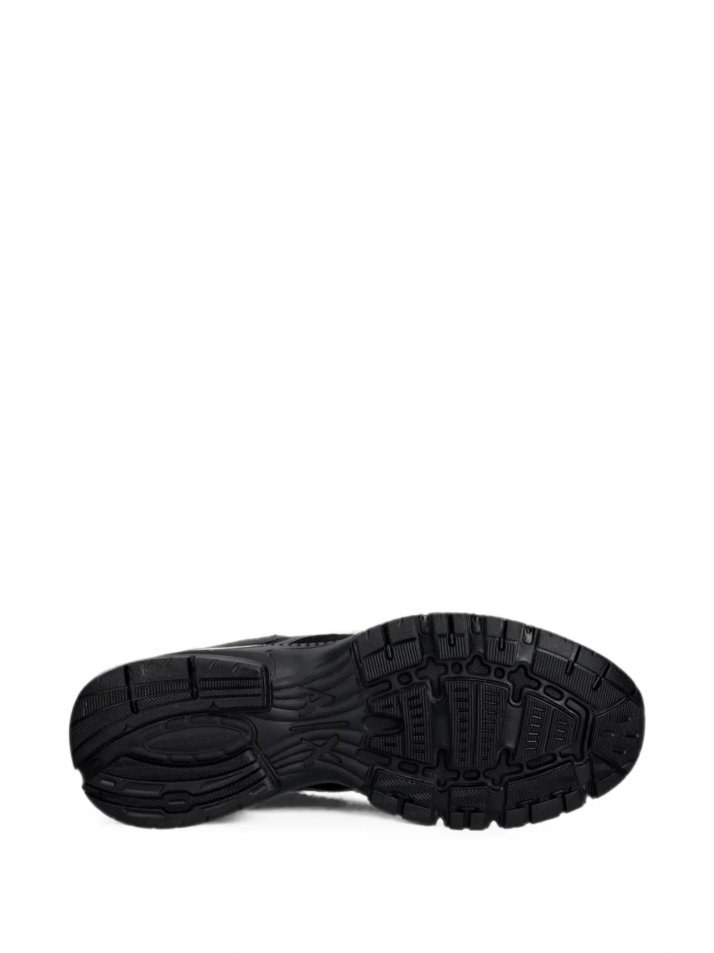 Armani Exchange mesh-panelled sneakers Zwart