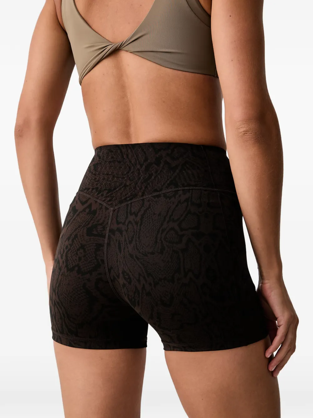 adidas snake-print shorts Zwart