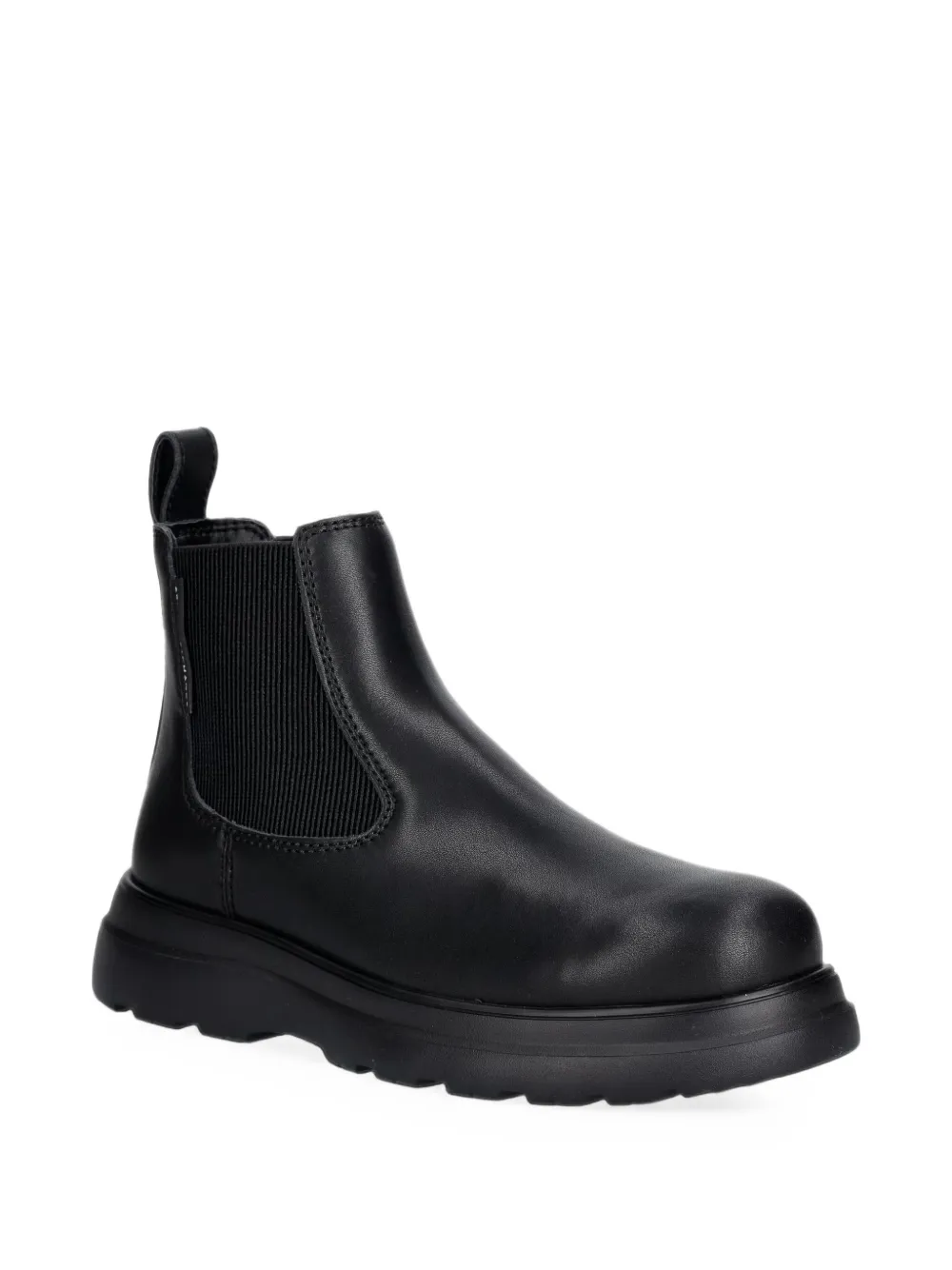 Armani Exchange chunky-sole chelsea boots Zwart