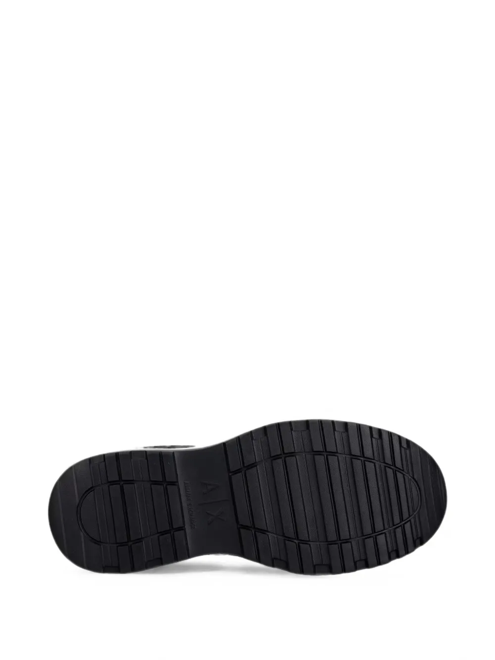 Armani Exchange chunky-sole chelsea boots Zwart