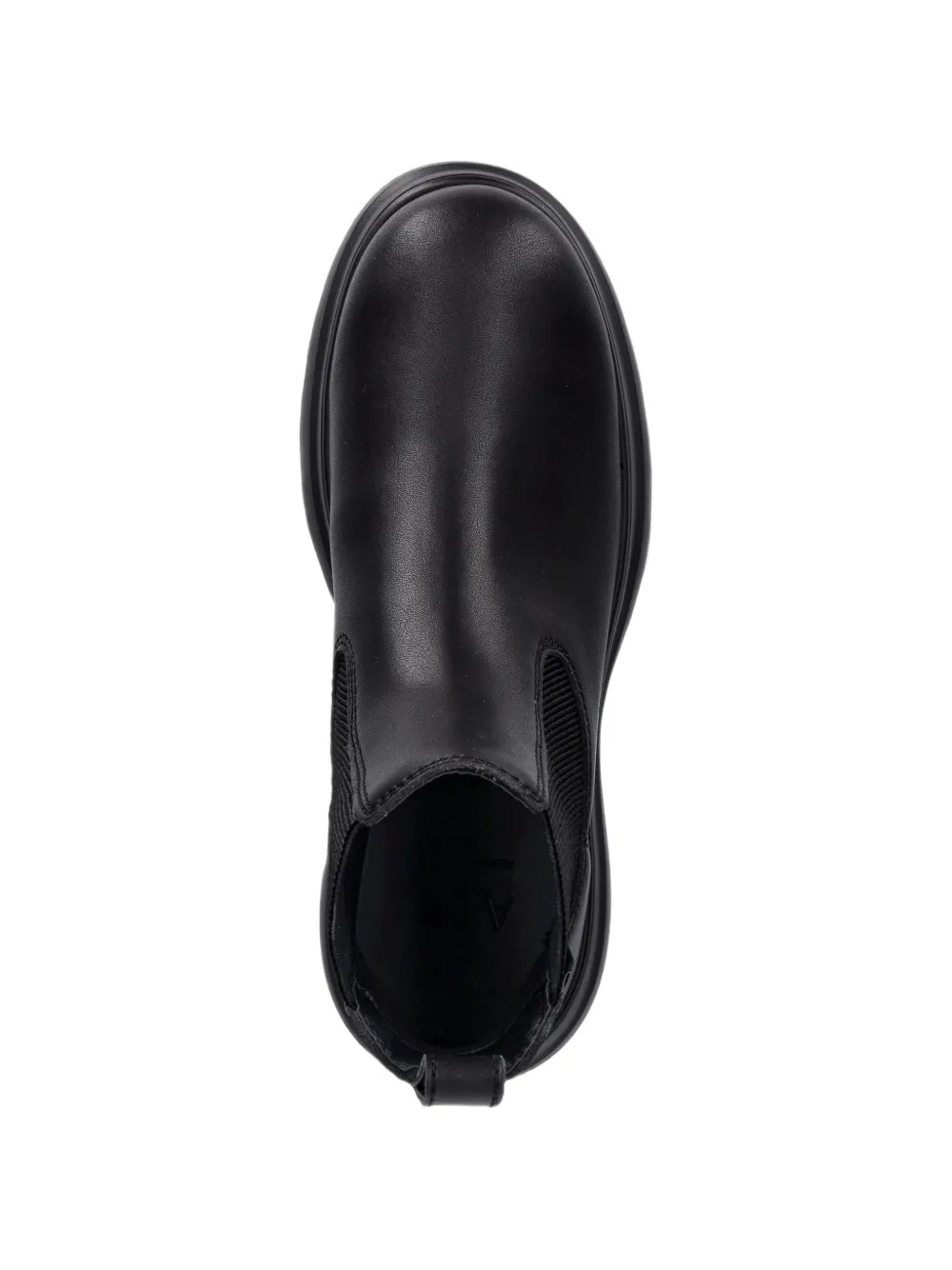 Armani Exchange chunky-sole chelsea boots Zwart