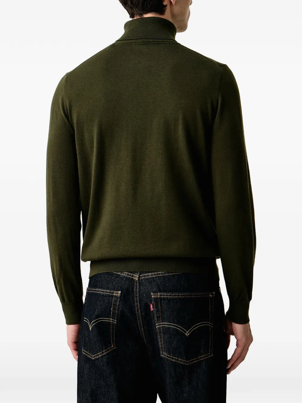 Aeronautica Militare Coltrui met geborduurd logo Groen