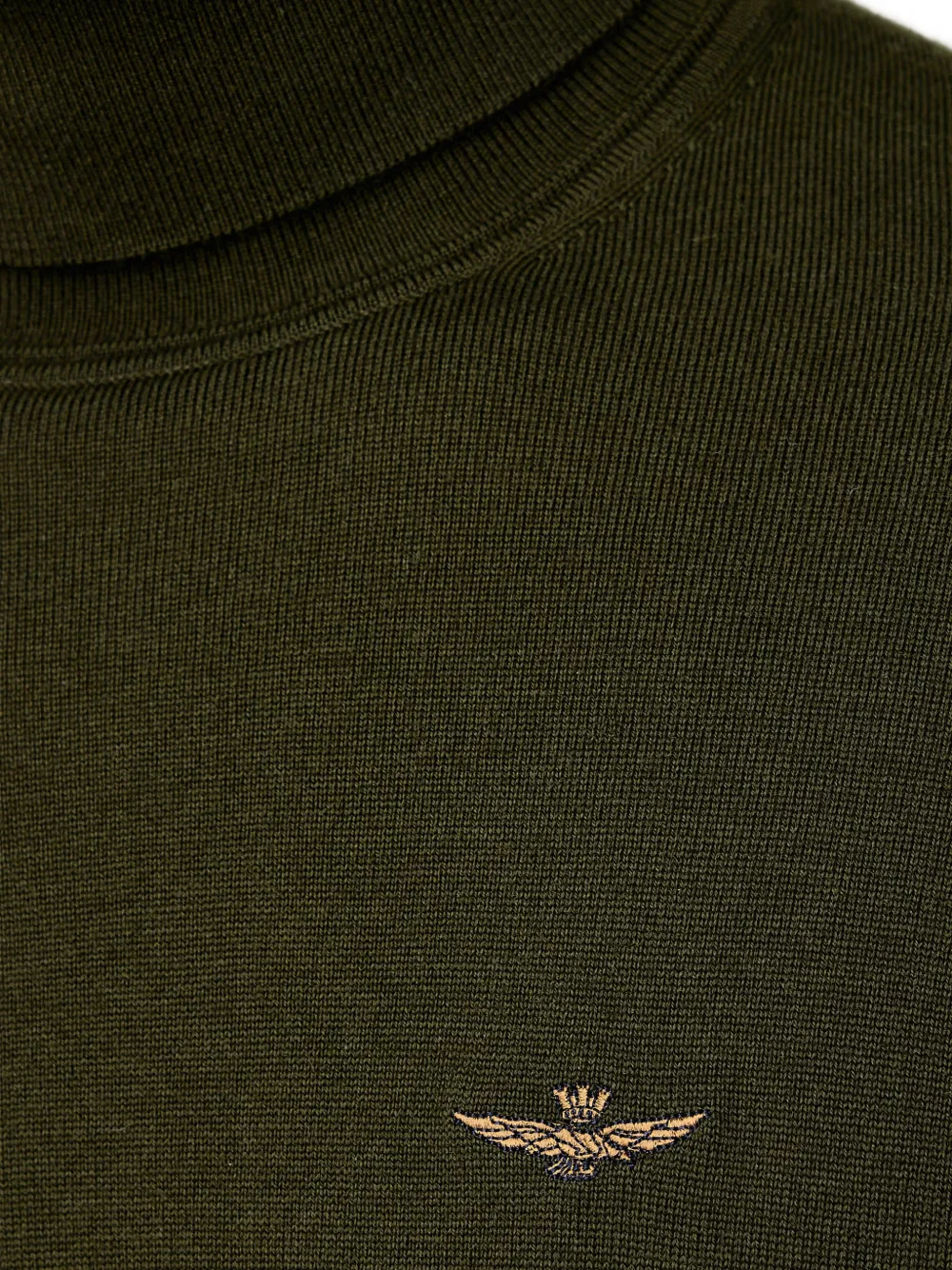 Aeronautica Militare Coltrui met geborduurd logo Groen