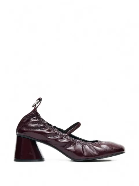 ALOHAS Rhiane elasticated block-heel pumps