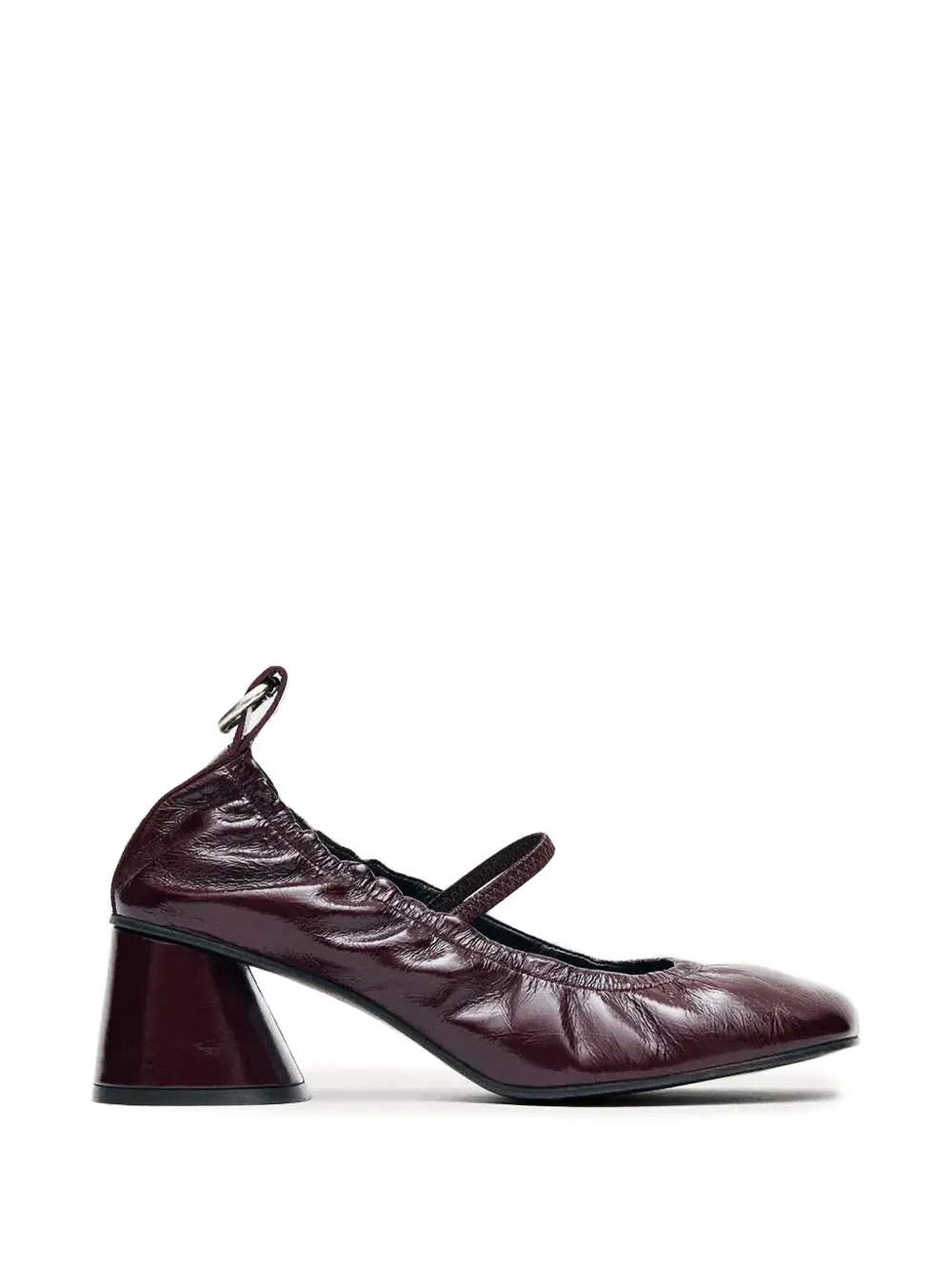 ALOHAS Rhiane elasticated block-heel pumps