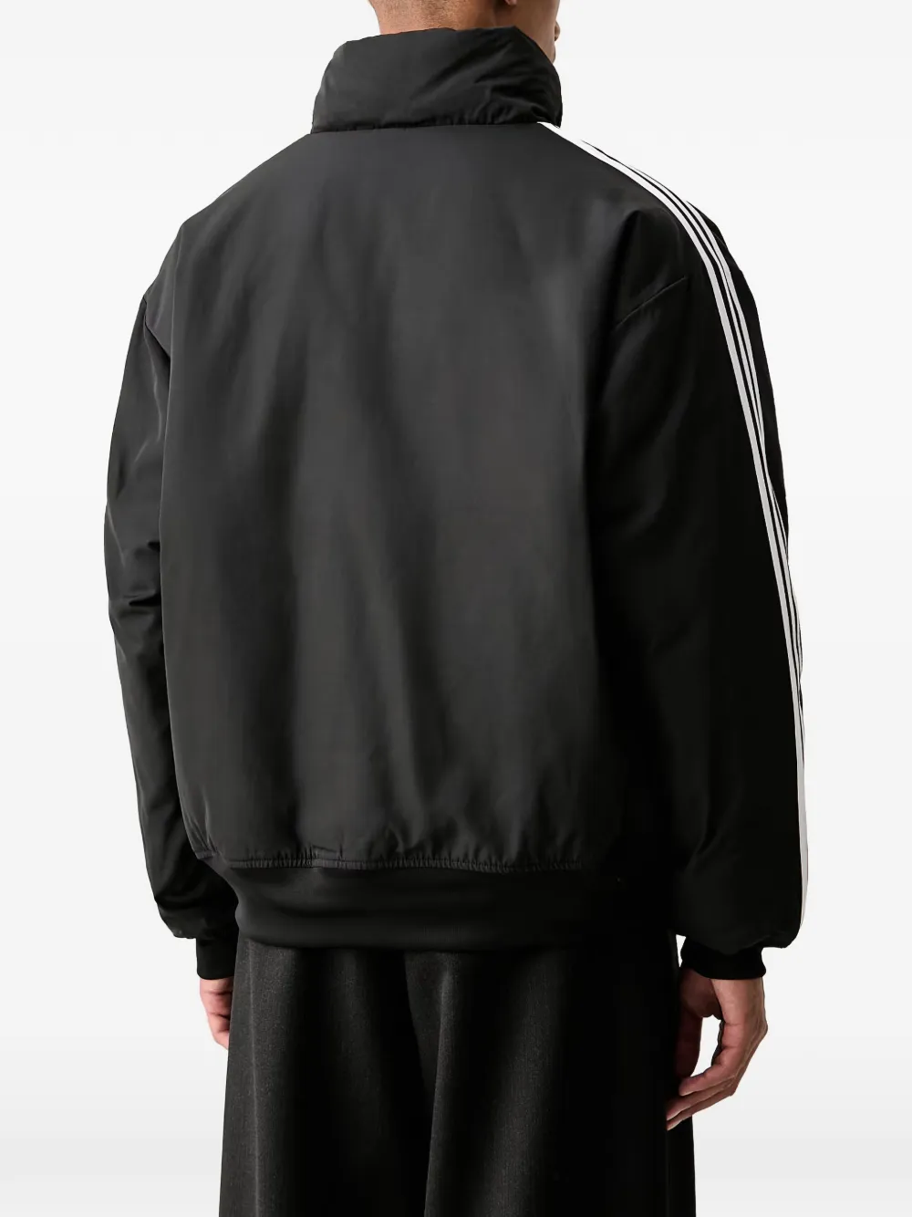 adidas Firebird logo-embroidered jacket Zwart