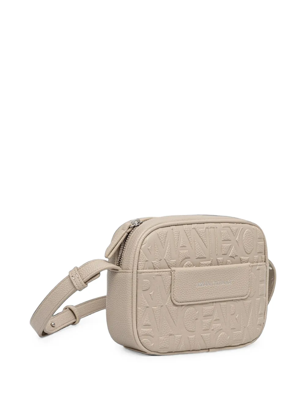 Armani Exchange logo-embossed cross body bag - Toni neutri