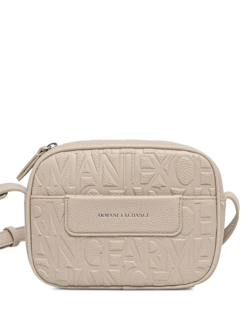 Armani Exchange logo-embossed cross body bag - Toni neutri