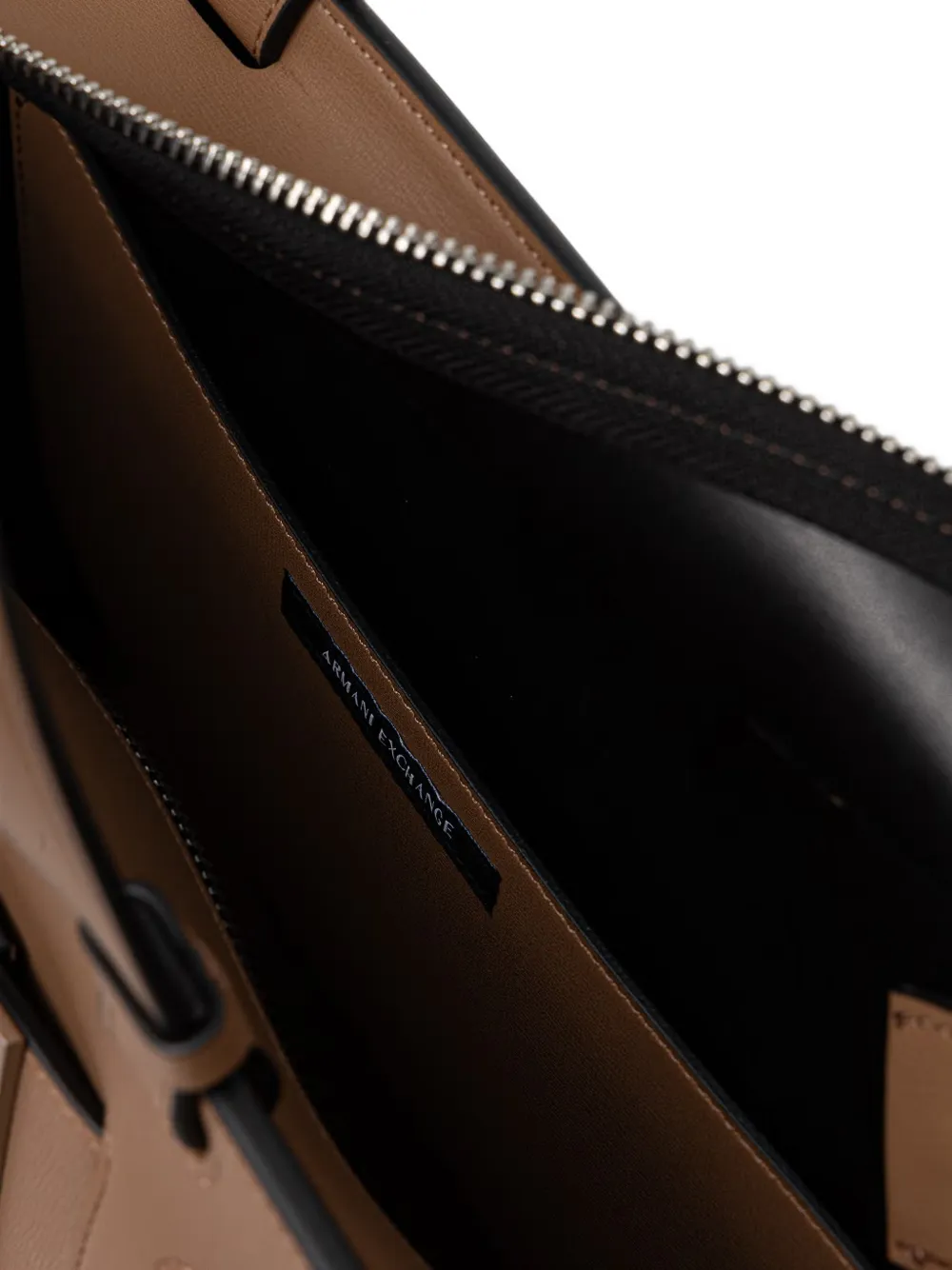 Armani Exchange Heuptas met logoplakkaat Bruin