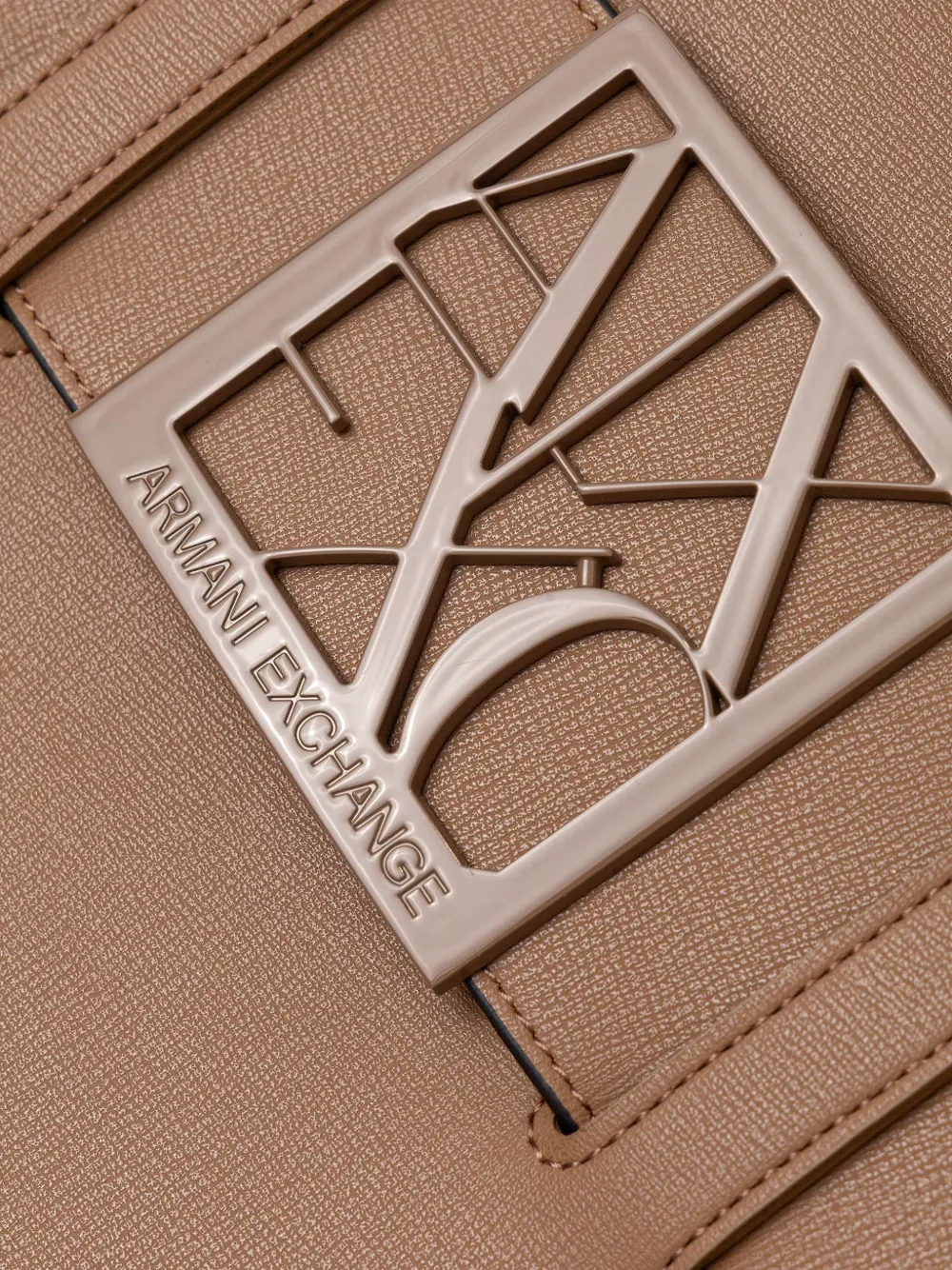 Armani Exchange Heuptas met logoplakkaat Bruin