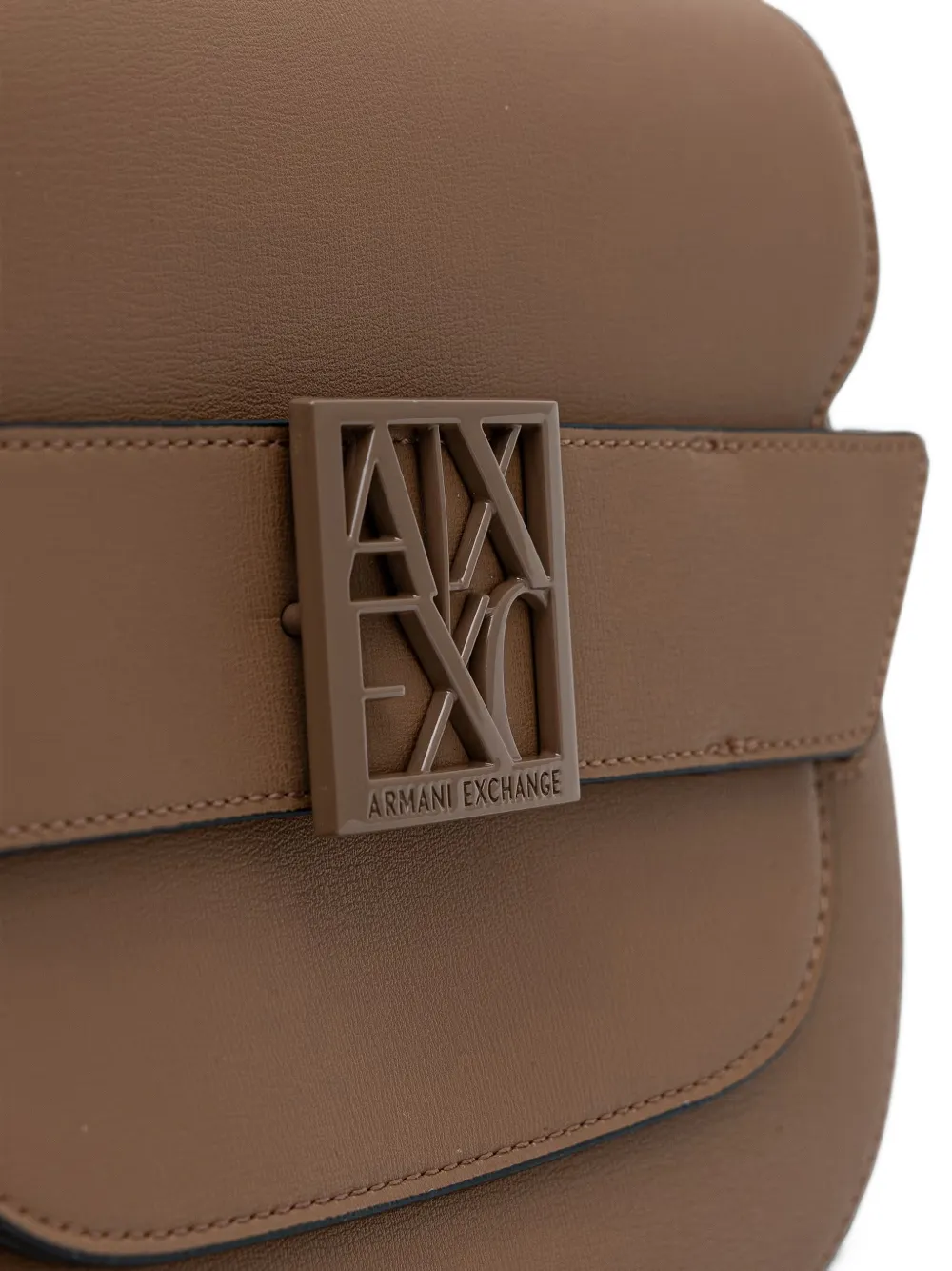 Armani Exchange logo-plaque cross body bag Bruin