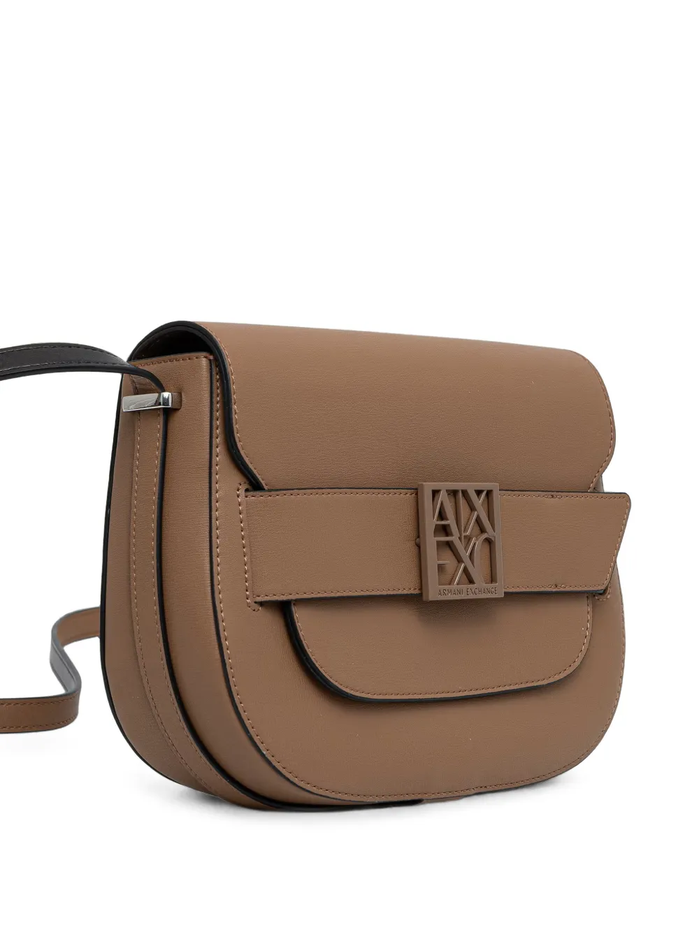 Armani Exchange logo-plaque cross body bag Bruin
