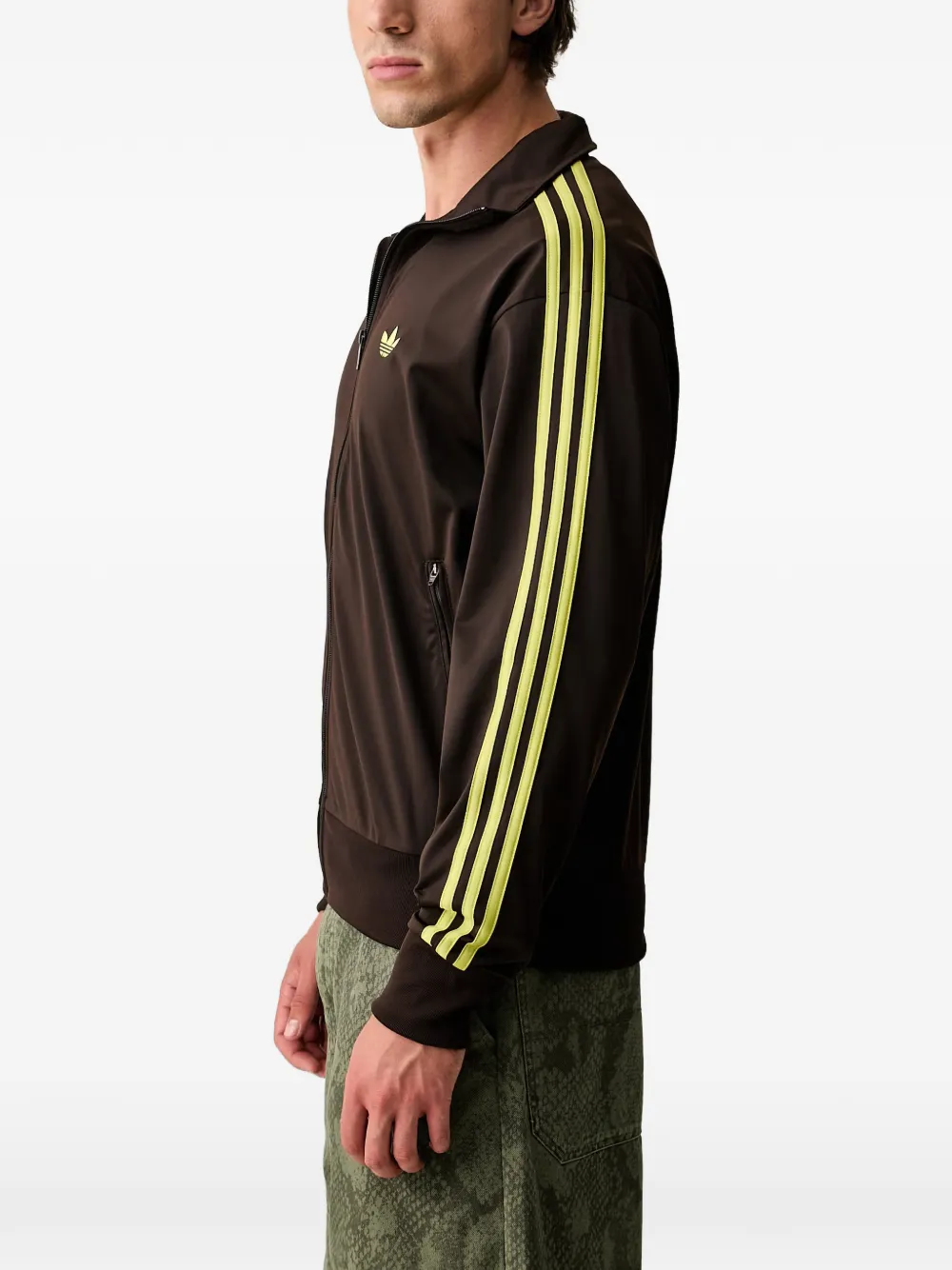 adidas logo-embroidered side-stripe track jacket Bruin