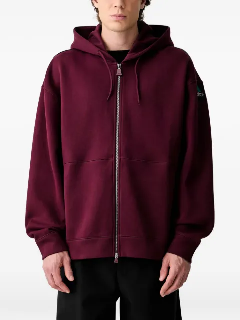 adidas logo-patch hoodie