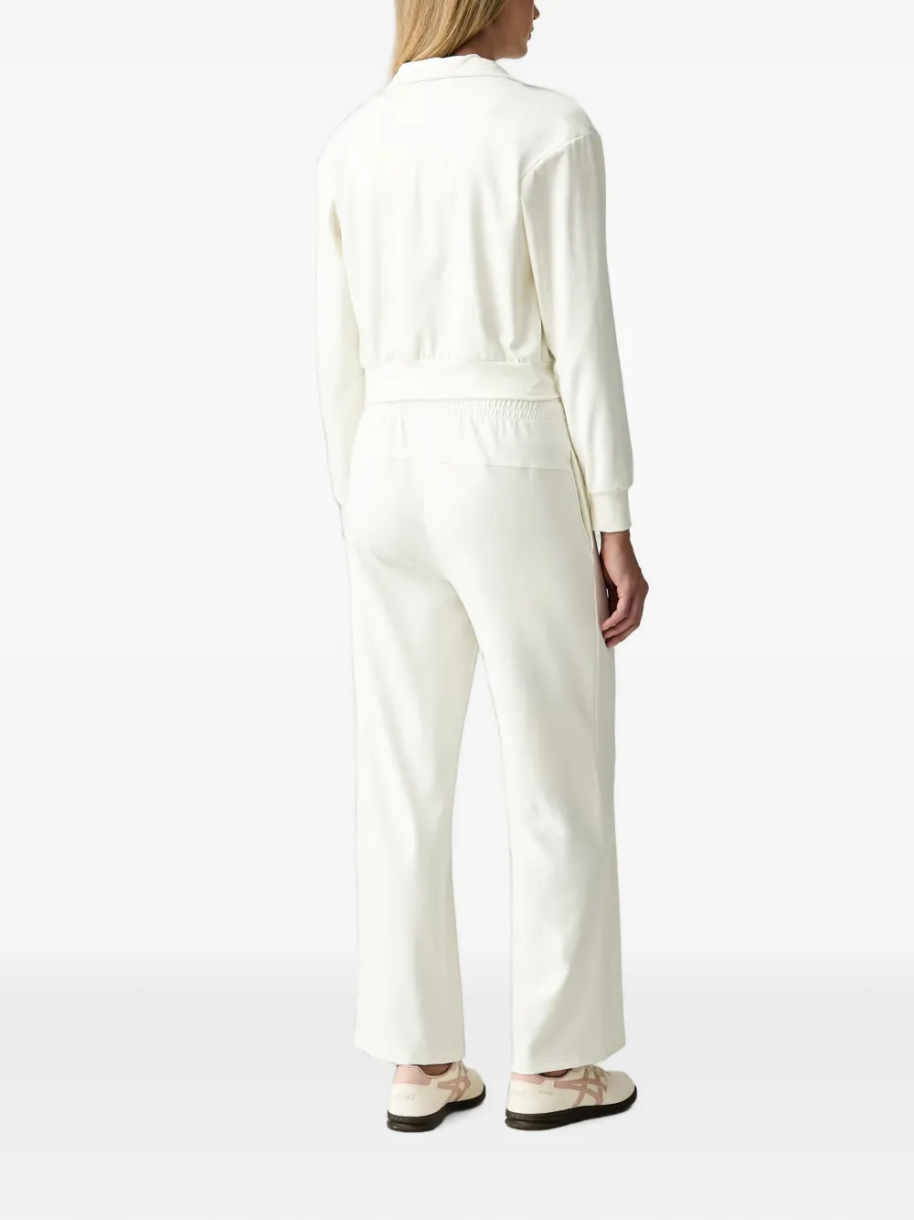 adidas zip-up tracksuit Wit
