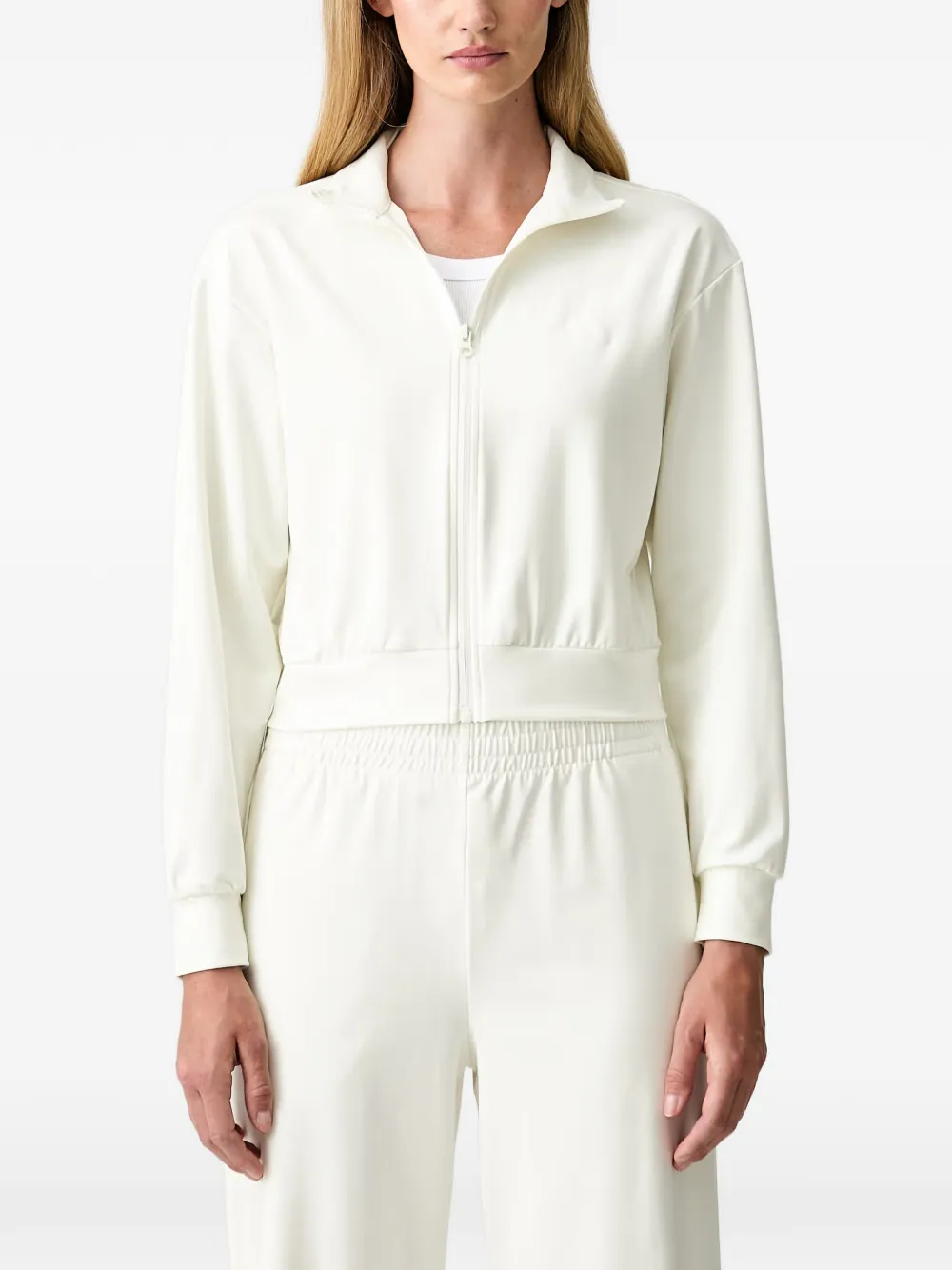 adidas zip-up tracksuit - Bianco