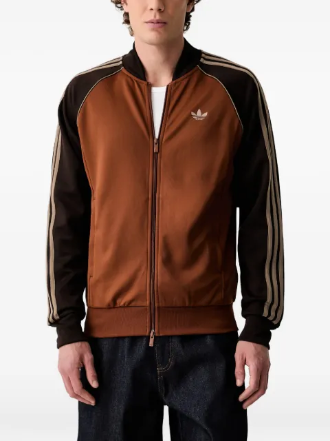 adidas SST logo-embroidered jacket