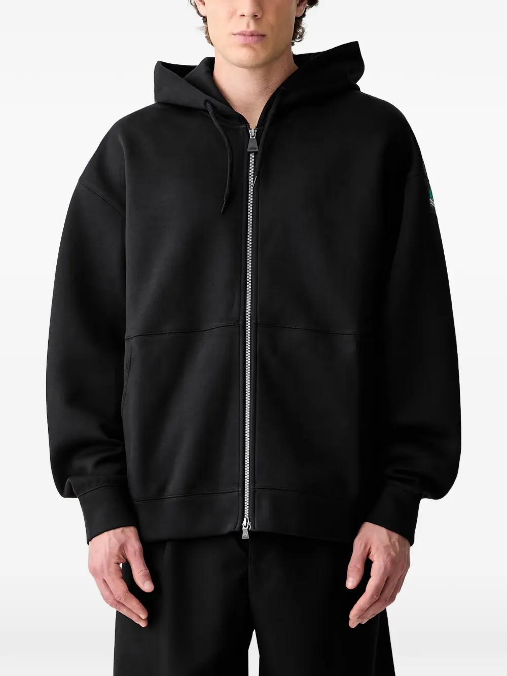 adidas Equipment logo-patch hoodie - Nero