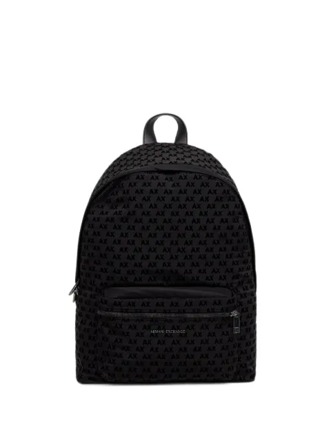Armani Exchange logo-print backpack