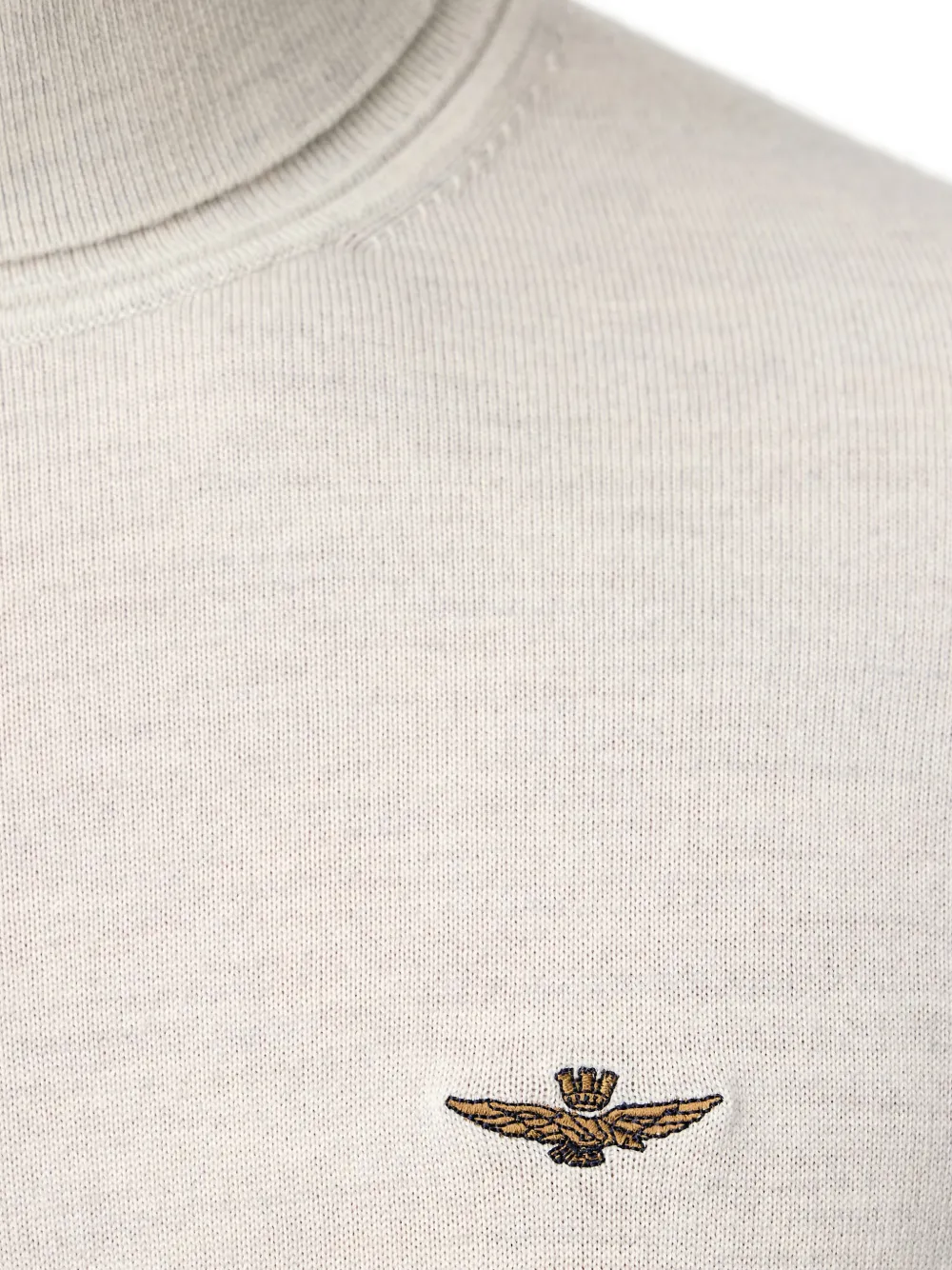 Aeronautica Militare Coltrui met geborduurd logo Beige