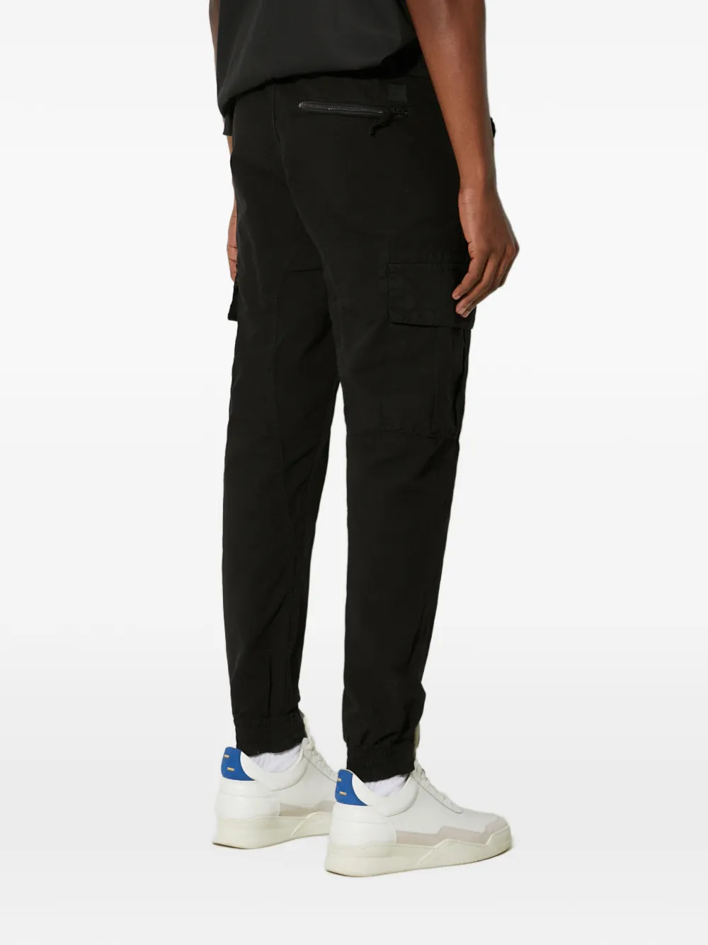 Alpha Industries Trainingsbroek met cargo zakken Zwart