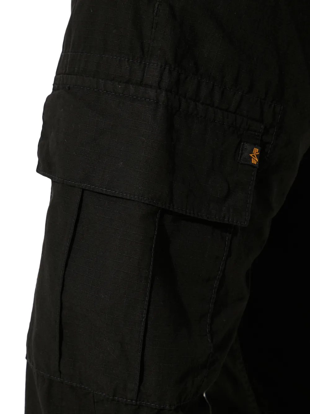 Alpha Industries Trainingsbroek met cargo zakken Zwart