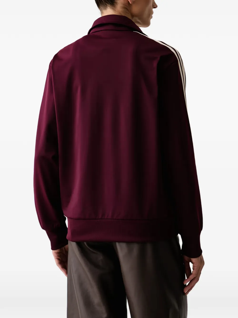 adidas Firebird logo-embroidered track jacket Rood