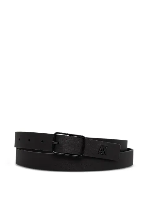 Armani Exchange Gürtel mit Logo-Schild