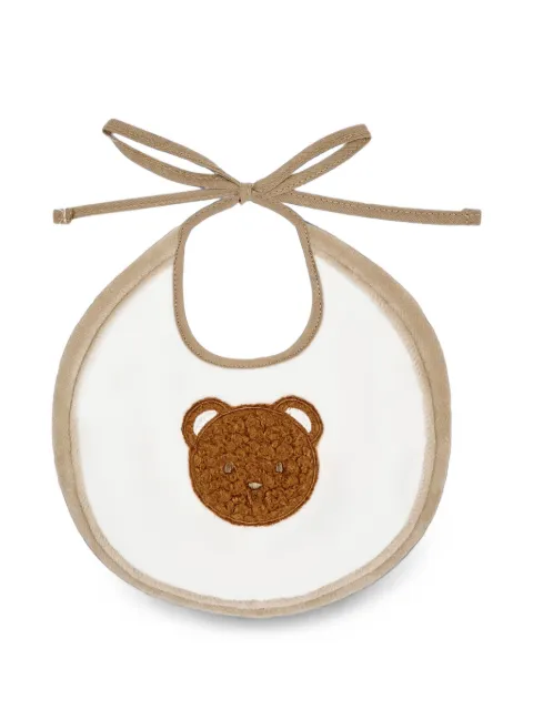 Le Boo Beebè babero con parche de oso