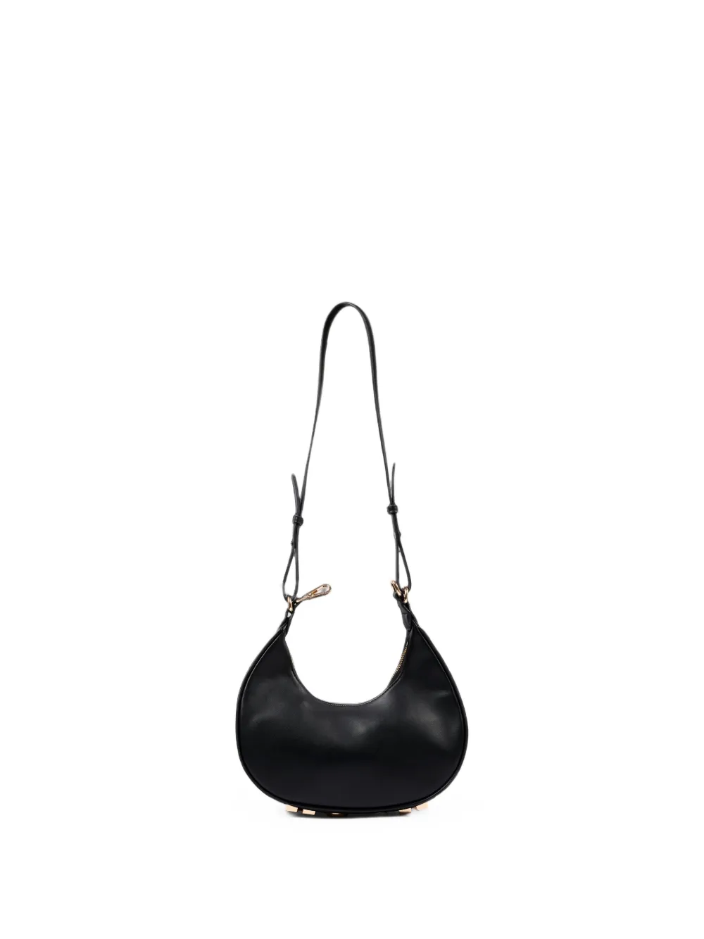 MSGM Kids logo-plaque shoulder bag - Nero