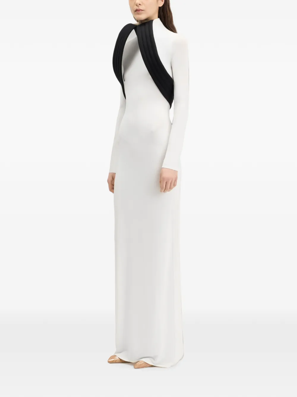 Jean Paul Gaultier Sculpturale jurk Wit