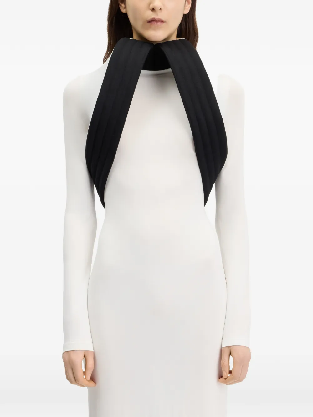 Jean Paul Gaultier Sculpturale jurk Wit