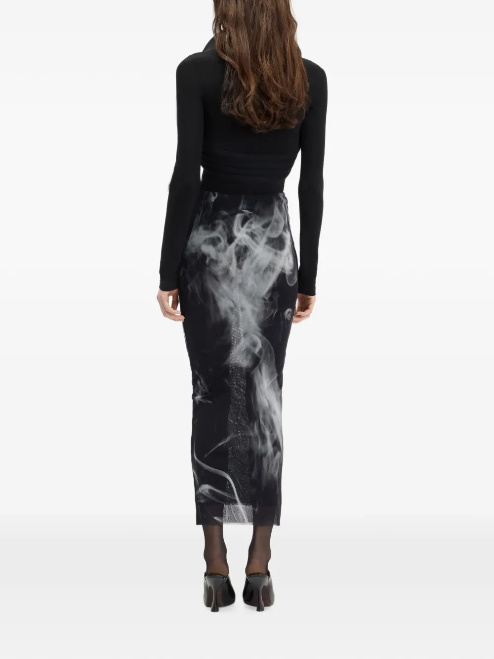 Jean Paul Gaultier The Smoking maxi-rok Grijs