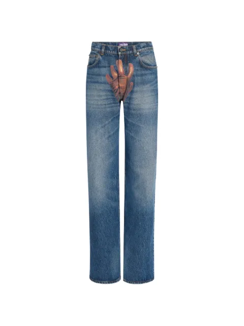 Jean Paul Gaultier the glove denim jeans