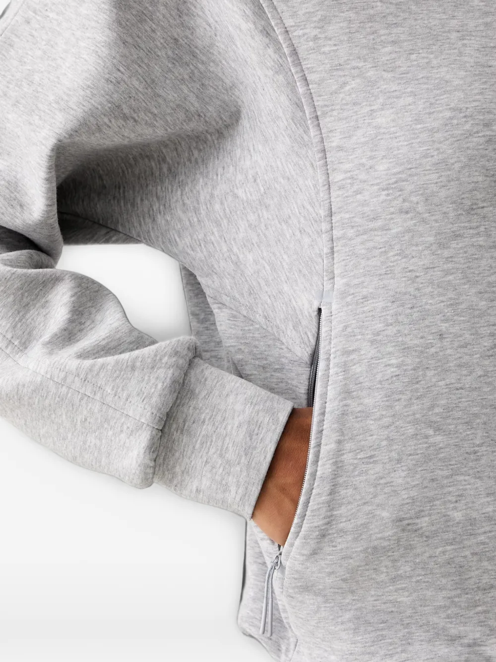 Under Armour Unstoppable Fleece hoodie met rits Grijs
