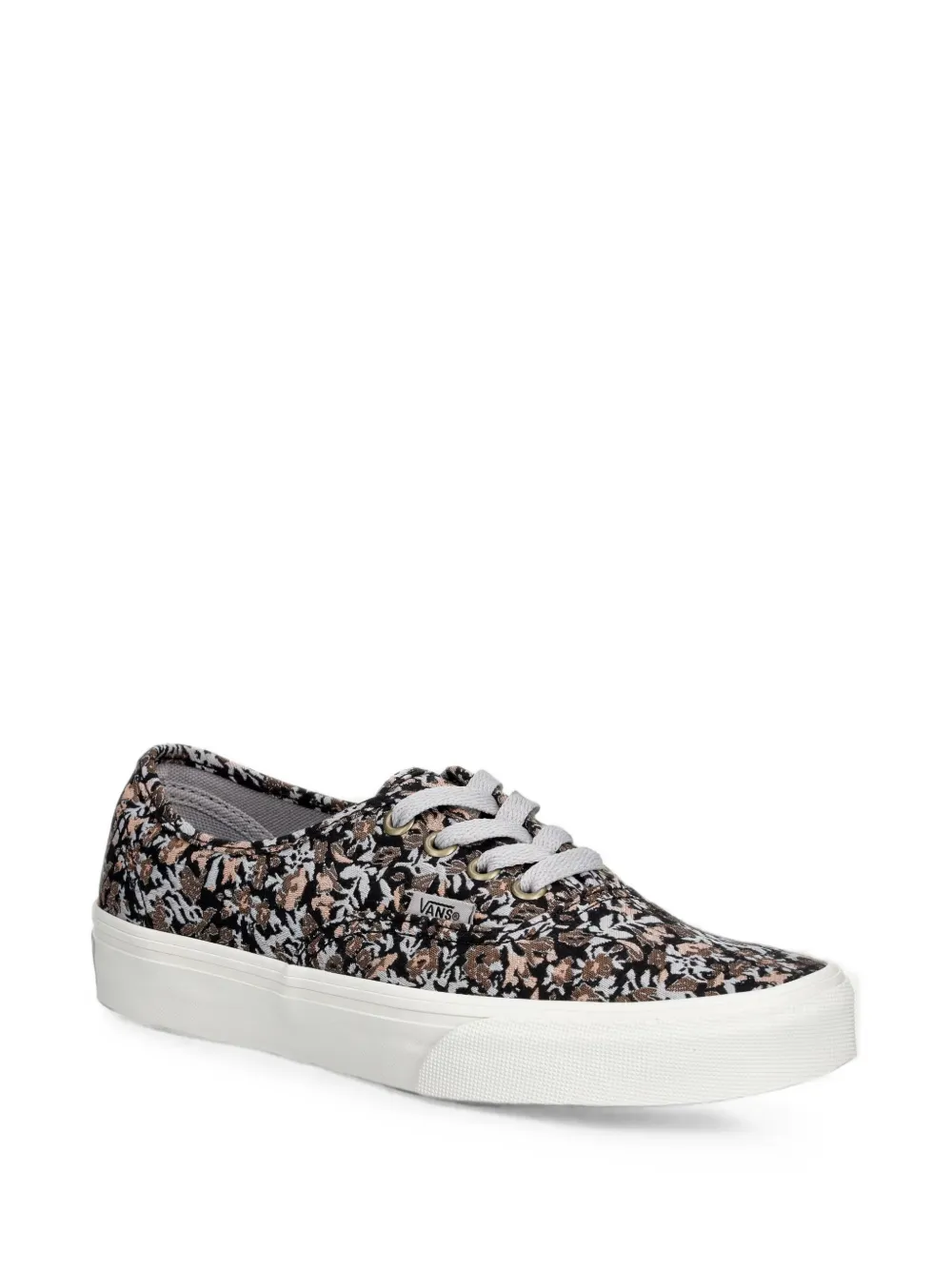Vans Authentic floral-print sneakers Zwart