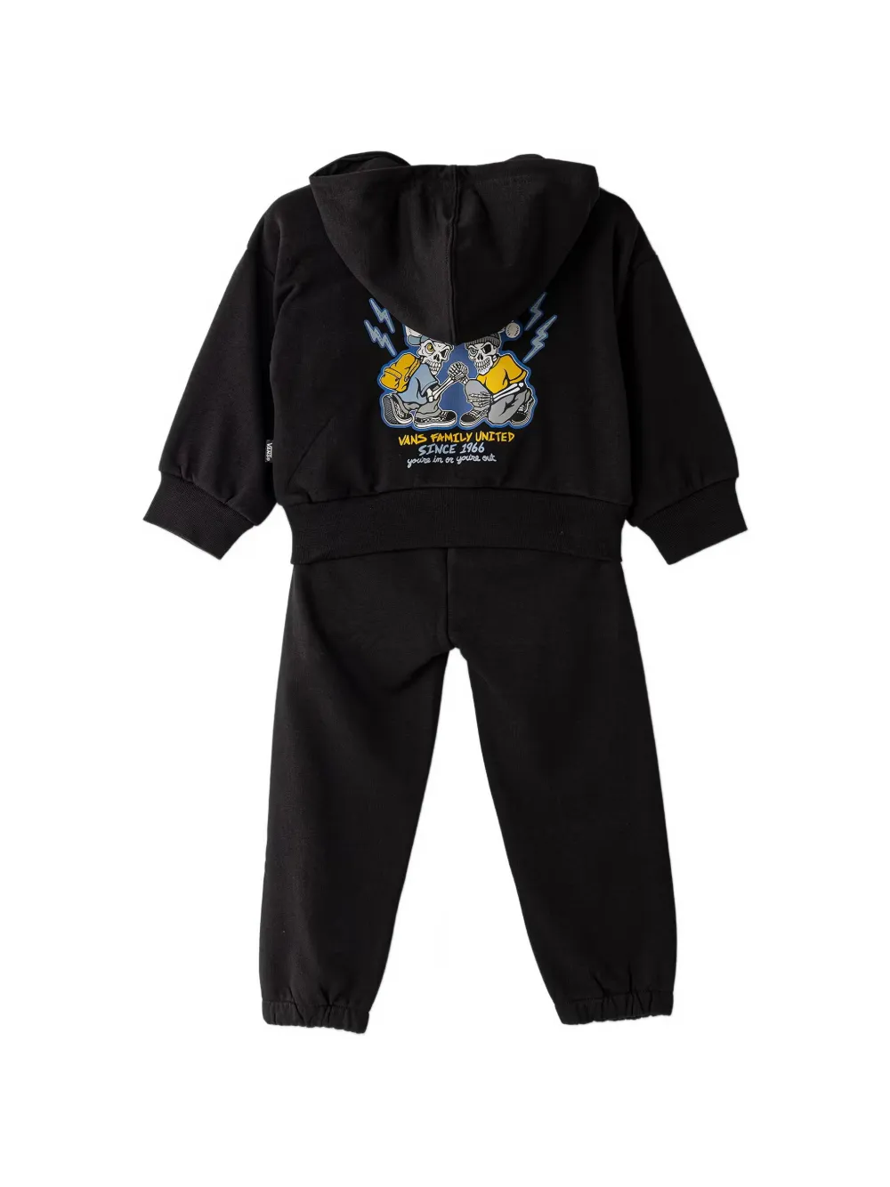 Vans Kids Trainingspak met grafische print Zwart