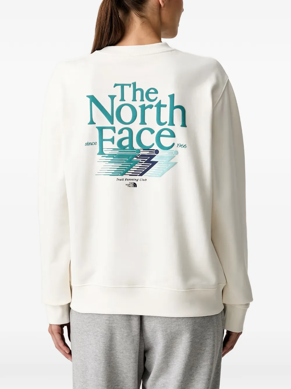 The North Face Trui met logoprint Wit